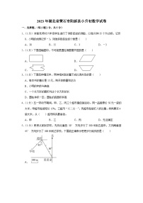 2023年湖北省黄石市阳新县小升初数学试卷