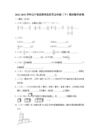 辽宁省沈阳市沈河区2022-2023学年五年级下学期期末数学试卷