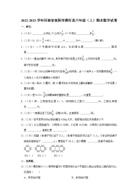 2022-2023学年河南省南阳市唐河县六年级（上）期末数学试卷