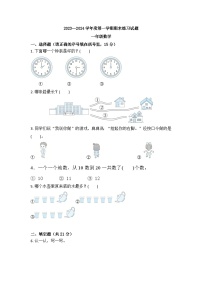 期末练习（试题）-一年级上册数学北师大版