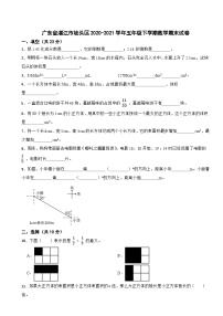 广东省湛江市坡头区2020-2021学年五年级下学期数学期末试卷