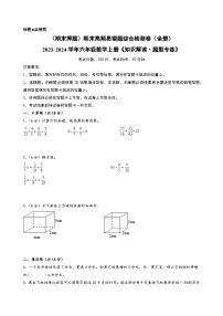 （期末押题）期末高频易错题综合检测卷（全册）+-2023-2024学年六年级数学上册《知识解读·题型专练》（苏教版）