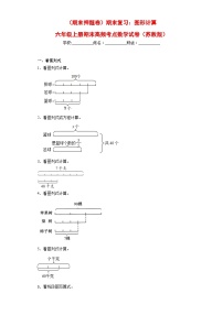 （期末押题卷）期末复习：图形计算（试题）六年级上册期末高频考点数学试卷（苏教版）