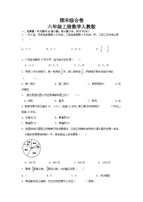 期末综合卷（试题）-六年级上册数学人教版