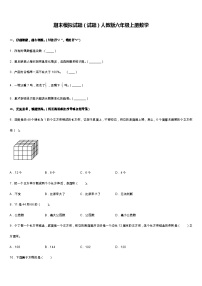 期末模拟试题（试题）人教版六年级上册数学 (10)