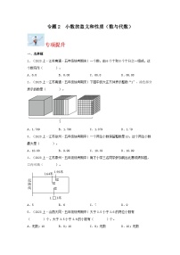 专题2小数的意义和性质（数与代数）-2023-2024学年五年级上册数学寒假专项提升（苏教版）