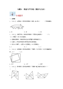 专题6垂直与平行线（图形与几何）-2023-2024学年四年级上册数学寒假专项提升（苏教版）