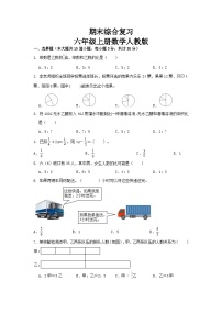 期末综合复习(试题)-六年级上册数学人教版.1