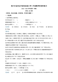 2023-2024学年宁夏银川市金凤区外国语实验小学人教版三年级上册期中测试数学试卷