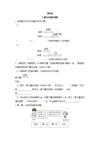 【★★★】3年级数学苏教版下册课时练第3单元《解决问题的策略》