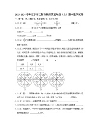 辽宁省沈阳市铁西区2023-2024年五年级上学期期末考试数学试卷