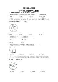 2023-2024学年期末综合习题(试题)+六年级上册数学人教版