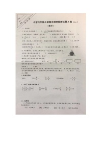 江苏省徐州市泉山区2023-2024学年六年级上学期1月期末数学试题