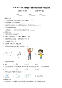 2023-2024学年吕梁地区三上数学期末学业水平测试试题含答案