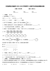 河北省邢台市南宫市2023-2024学年数学三上期末学业质量监测模拟试题含答案