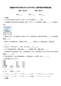 湖南省长沙市长沙县2023-2024学年三上数学期末统考模拟试题含答案