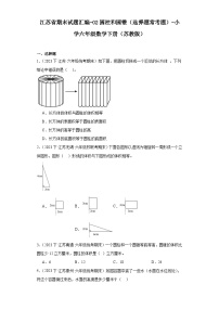 江苏省期末试题汇编-02圆柱和圆锥（选择题常考题）-小学六年级数学下册（苏教版）