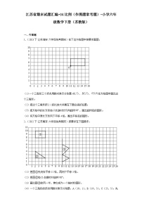 江苏省期末试题汇编-04比例（作图题常考题）-小学六年级数学下册（苏教版）