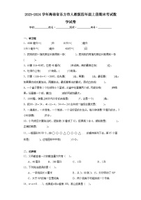 2023-2024学年海南省东方市人教版四年级上册期末考试数学试卷