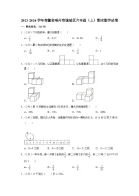 安徽省亳州市谯城区2023-2024学年六年级上学期期末数学试卷