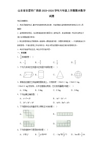 山东省东营市广饶县2023-2024学年六年级（上）学期期末数学试卷（含解析）