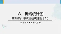 小学数学西师大版五年级下册折线统计图教课ppt课件
