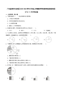 广东省深圳市龙岗区2023-2024学年六年级上学期数学学科素养形成阶段巩固（5~6）11月月考试卷