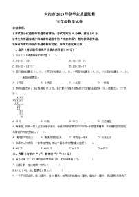 2023-2024学年湖北省黄石市大冶市人教版五年级上册期末测试数学试卷（原卷+解析）