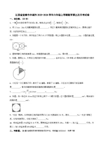 64，江西省宜春市丰城市2023-2024学年六年级上学期第三次月考数学试卷