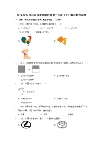 2023-2024学年河南省洛阳市嵩县三年级（上）期末数学试卷