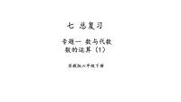 小学数学苏教版六年级下册1. 数与代数复习ppt课件