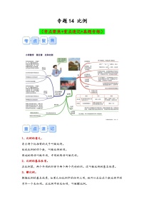 专题14-比例（考点聚焦+重点速记+真题专练）-2023-2024学年六年级备战小升初数学专项复习精讲练+（通用版）