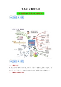 专题2-小数的认识（考点聚焦+重点速记+真题专练）-2023-2024学年六年级备战小升初数学专项复习精讲练+（通用版）