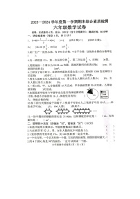 河北省邯郸市武安市2023-2024学年六年级上学期期末数学试卷