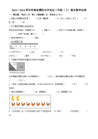 2023-2024学年河南省濮阳市华龙区人教版三年级上册期末考试数学试卷（原卷版+解析版）