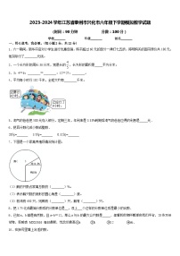 30，江苏省泰州市兴化市2023-2024学年六年级下学期期末模拟数学试题