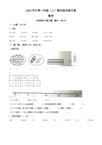 2023-2024学年湖南省邵阳市新宁县乡镇学校联考苏教版一年级上册期末综合练习数学试卷（原卷版+解析版）