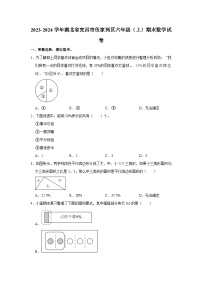 湖北省宜昌市伍家岗区2023-2024学年六年级上学期期末数学试卷