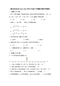 湖北省武汉市2023-2024学年六年级下学期数学高频易错期中培优卷（人教版）