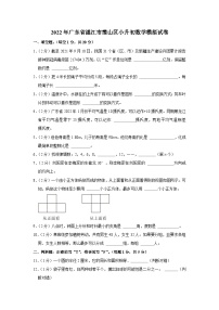 2022年广东省湛江市霞山区小升初数学模拟试卷