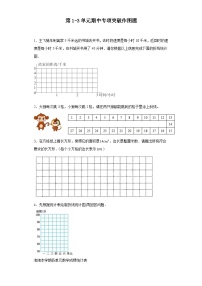 (期中典型真题)第1-3单元期中专项突破作图题—2023—2024学年五年级下册数学高频易错期中备考（苏教版）