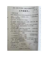 河北省石家庄市赵县2023-2024学年五年级下学期期中数学试题