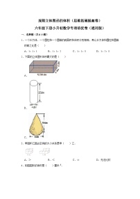 规则立体图形的体积—小升初数学选拔专项复习卷（通用版）