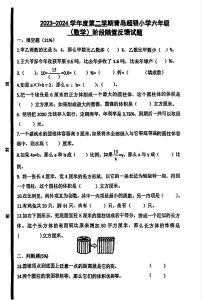 山东省青岛市南区青岛超银小学2023-2024学年六年级下学期期中数学试卷