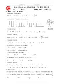 2024年哈尔滨市萧红中学六年级（下)期中考试数学试卷和答案