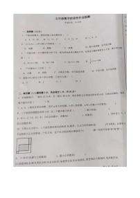 安徽省蚌埠市蓝天路小学2023_2024学年五年级下学期期中数学试题