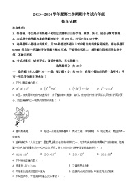 山东省济南市莱芜区2023-2024学年六年级下学期期中数学试题（原卷版+解析版）