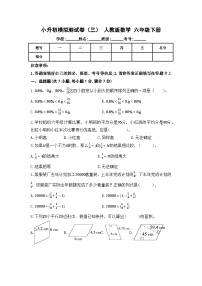 小升初模拟测试卷（试题）-2023-2024学年+人教版数学六年级下册