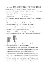 2023-2024学年浙江省温州市苍南县六年级（下）期中数学试卷