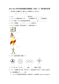 53，河南省漯河市临颍县2023-2024学年二年级下学期期中数学试卷